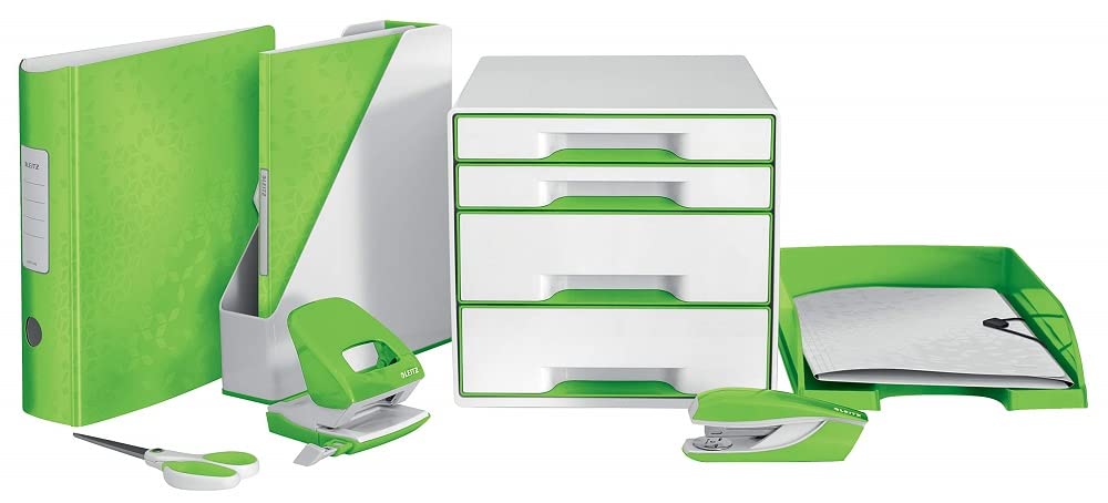 Leitz Desktop Drawers 52132054 Green A4 Maxi Green 28.7 (W) x 27 (H) cm