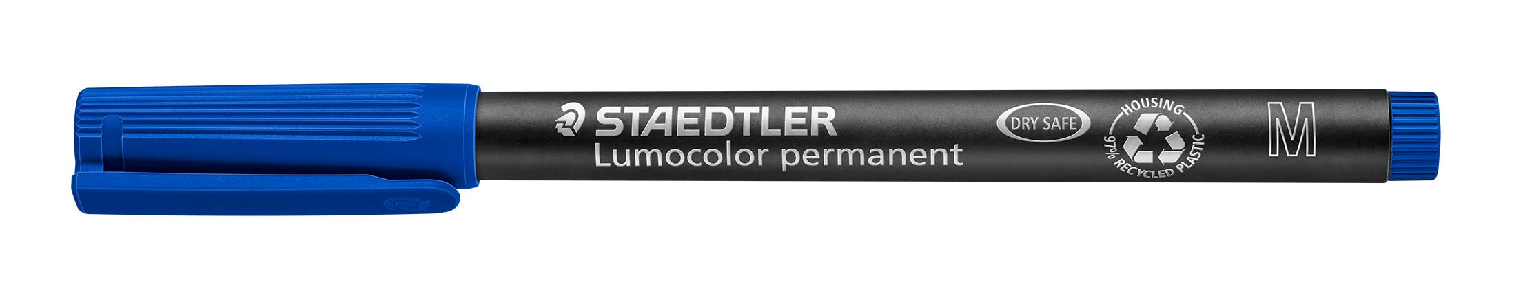 STAEDTLER 317 OHP Marker Medium Round Blue Pack of 10