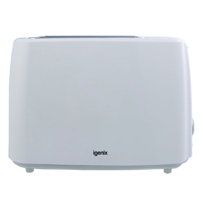 igenix IG3011 2 slice toaster Variable Browning Control Plastic White