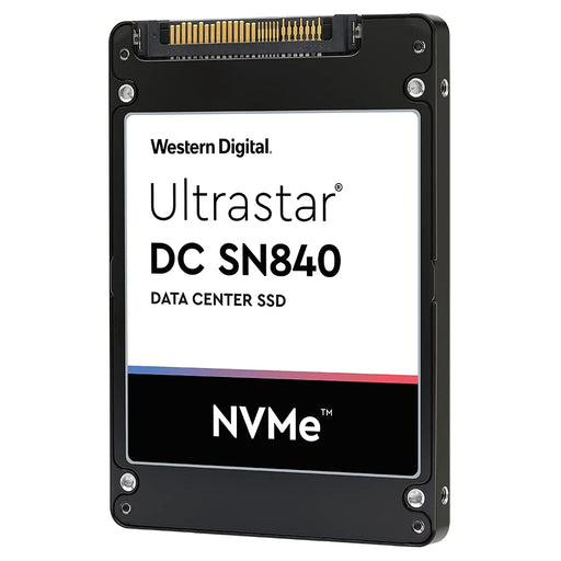 WD Ultrastar DC SN840 WUS4BA1A1DSP3X3 - SSD - 15360 GB - internal - 2.5" - U.2 PCIe 3.1 x4 (NVMe)