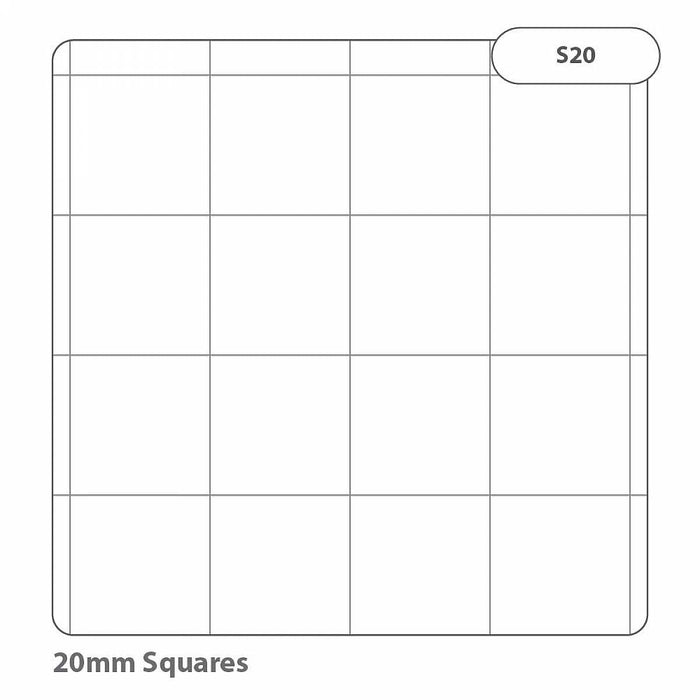 Rhino A4 Exercise Book 80 Page 20mm Squared Light Blue (Pack 50) - VEX668-3735-4