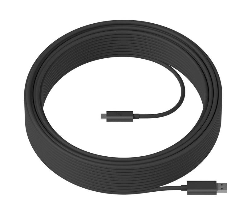 Logitech - USB cable - USB Type A (M) to 24 pin USB-C (M) - USB 3.0 - 2.2 m