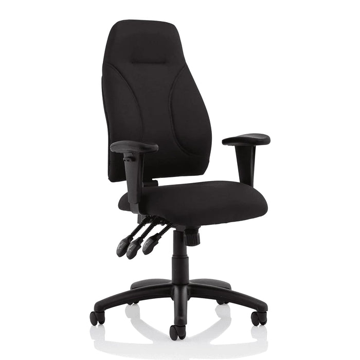 Dynamic Synchro Tilt Posture Chair Height Adjustable Arms Esme Without Headrest