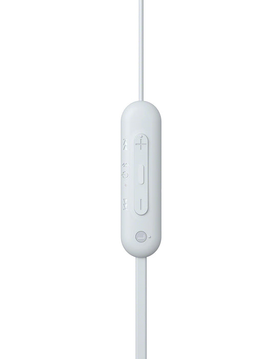 Sony WI-C100 Headset Wireless In-ear Calls Music Bluetooth White