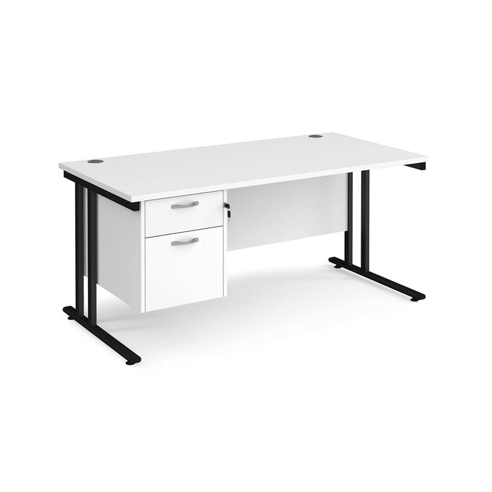 Dams International Desk MC16P2KWH 1,600 x 800 x 725 x 800 - 990 mm