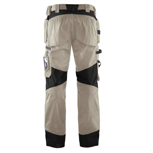 BLÅKLÄDER Trousers 15551860 Cotton, PL (Polyester) Stone, Black Size 44R