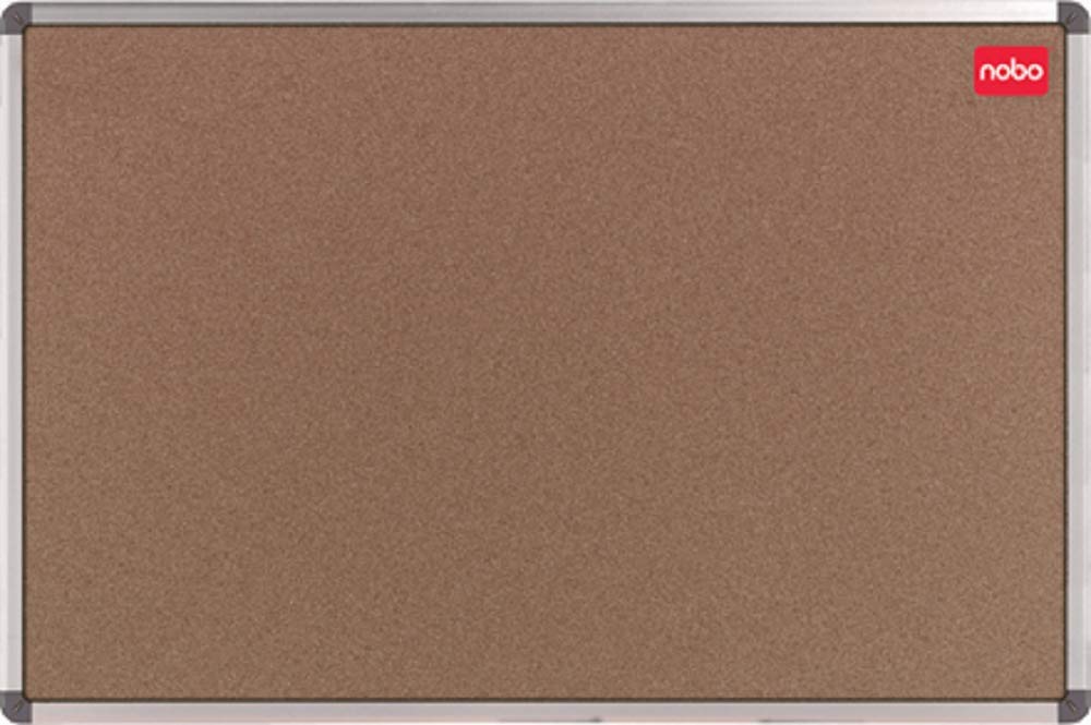 Nobo Classic Cork Notice Board Brown 90 x 60 cm