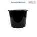 Plastic Waste Bin 14L Black 31.4 x 25.4 cm