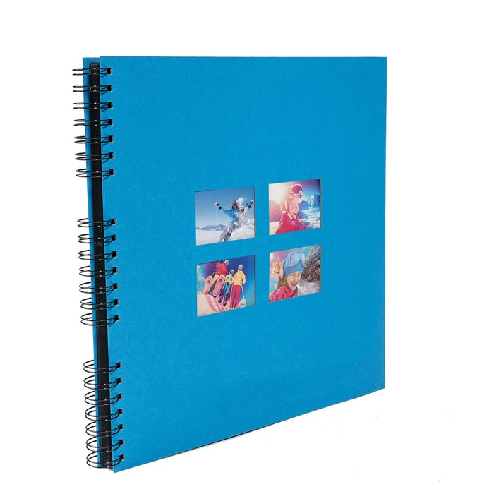 Exacompta Milano Photo Album Spiral Hardback Paper 33 x 35 x 3.3 cm Blue