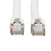 Tripp Lite Cat8 25G/40G-Certified Snagless S/FTP Ethernet Cable (RJ45 M/M), PoE, White, 3 ft. - Patch cable - RJ-45 (M) to RJ-45 (M) - 91.4 cm - S/FTP - CAT 8 - snagless, solid - white