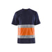 BLÅKLÄDER T-shirt 33871030 Cotton Navy Blue, Orange Size L