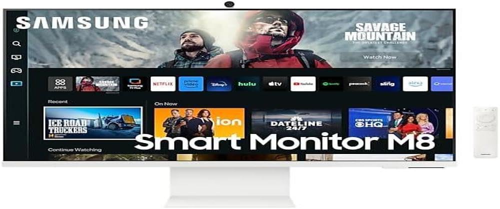 Samsung M80C 32 Inch 3840 x 2160 Pixels 4K VA Panel HDR10 HDMI USB-C USB Hub Smart Monitor