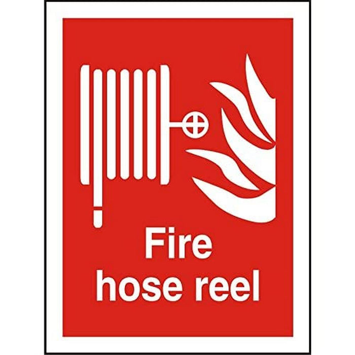 Fire Sign Fire Hose Plastic 30 x 20 cm