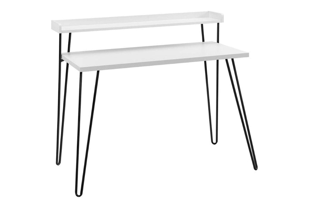 DOREL HOME Desks 9881296COMUK White 1,135.38 (W) x 604 (D) x 899.16 (H) x 899.16 - 899.16 (H) mm