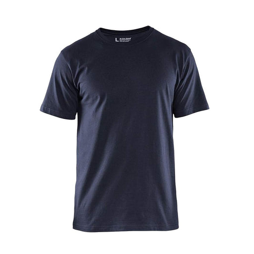 BLÅKLÄDER T-shirt 35251042 Cotton Dark Navy Blue Size XS