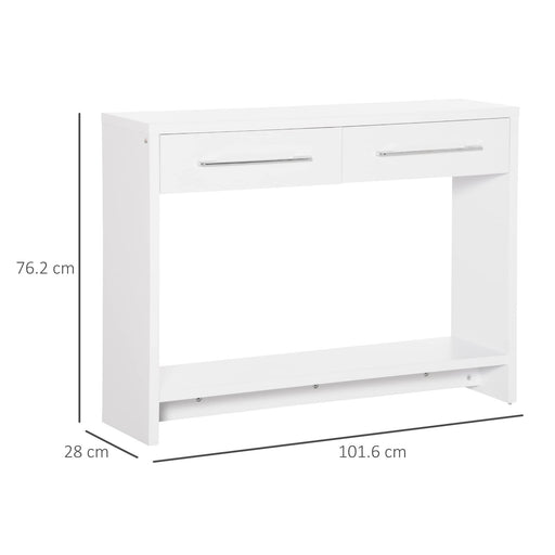 HOMCOM Table 837-197WT Particle Board