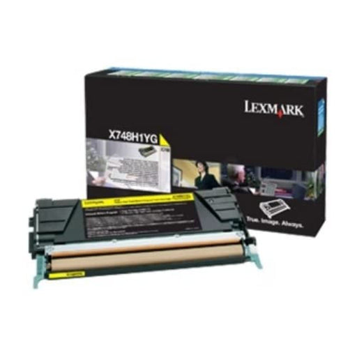 Lexmark Original Toner Cartridge X748H3YG Yellow