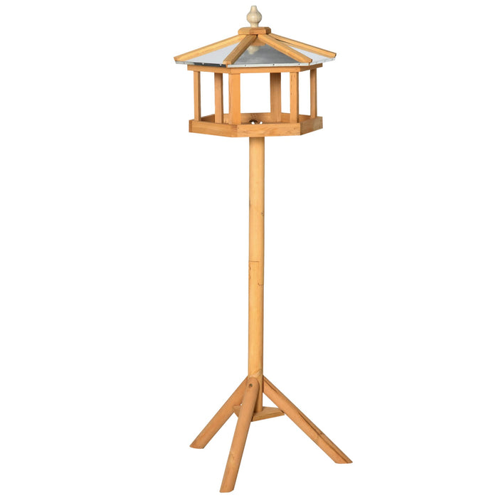 PawHut Bird Feeder Natural 400 mm x 1130 mm