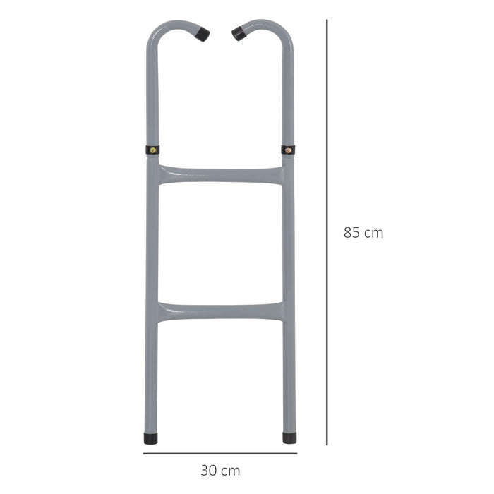 HOMCOM Trampoline Ladder 900 x 300 x 300 mm Black