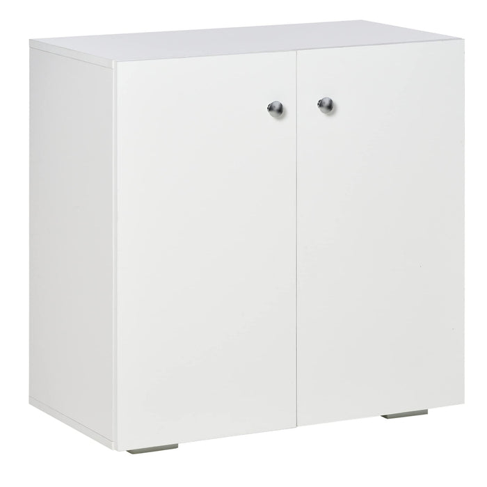 HOMCOM Storage Cabinet White 390 x 700 mm