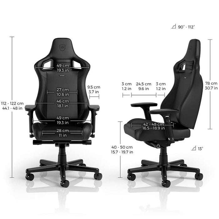 Noblechairs Epic Gaming Chr Cbn/Blk