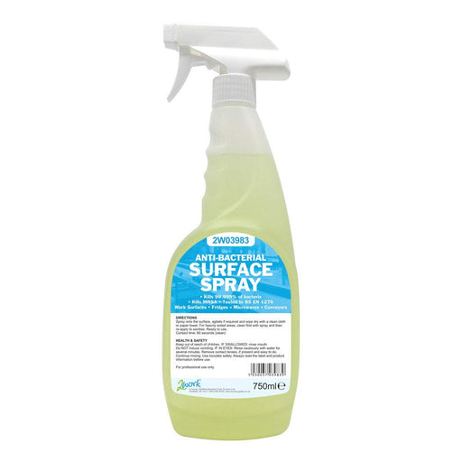 2Work Antibac Sanitiser Spray 750Ml