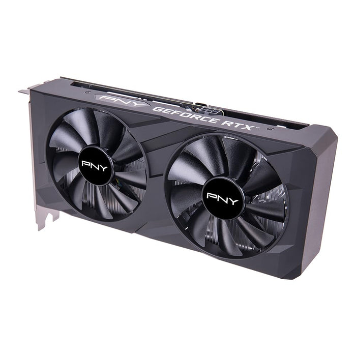 PNY GeForce RTX 3050 8GB Verto Dual Fan - Graphics card - GF RTX 3050 - 8 GB GDDR6 - PCIe 4.0 x8 - DVI, HDMI, DisplayPort