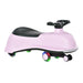 HOMCOM Ride on Wiggle Car with LED Flashing Wheels Pink,Black