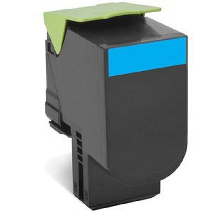 Lexmark 80C2SCE Original Cyan Cartridge toner