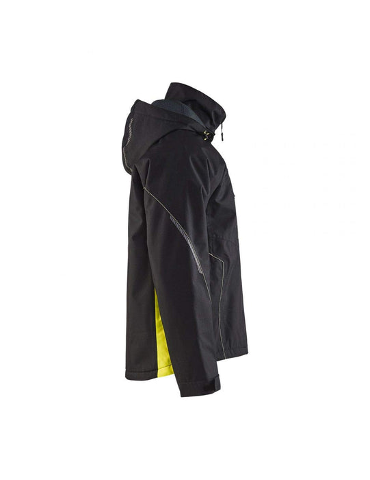 BLÅKLÄDER Jacket 48901977 PL (Polyester) Black, Yellow Size 4XL