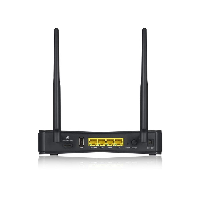 Zyxel LTE3301-PLUS - Wireless router - WWAN - 4-port switch - GigE - Wi-Fi 5 - Dual Band