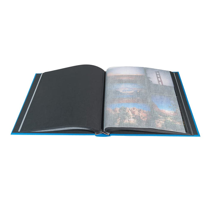 Exacompta Milano Photo Album Hardback Paper 30.3 x 32.8 x 4.7 cm Blue