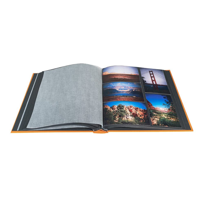 Exacompta Milano Photo Album Hardback Paper 30.3 x 32.8 x 4.7 cm Orange