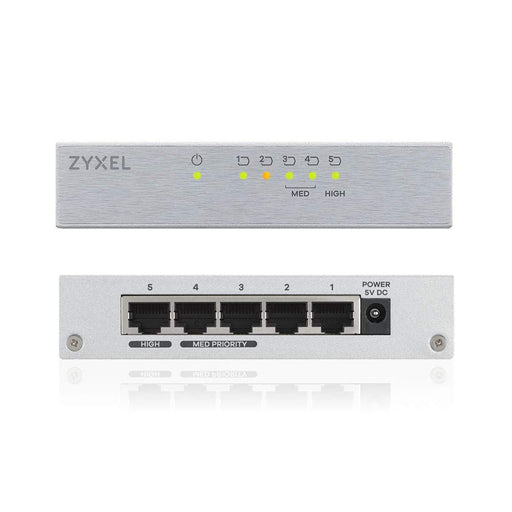 Zyxel GS-105B - V3 - switch - unmanaged - 5 x 10/100/1000 - desktop