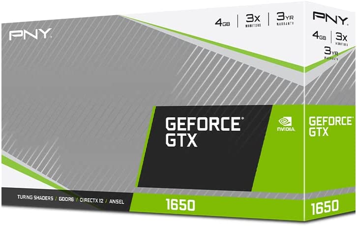 PNY GeForce GTX 1650 4GB GDDR6 Dual Fan