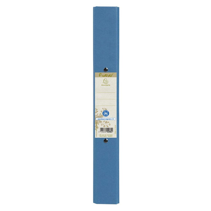 Exacompta Ring Binder 2 ring 30 mm Cardboard, Paper A4 Blue