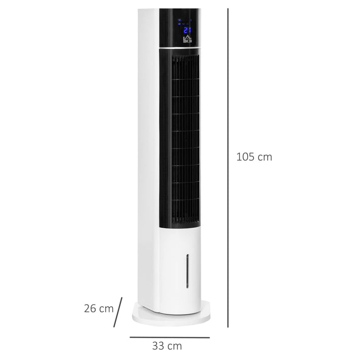 HOMCOM Air Cooler 824-035V70 Other Color 2.6 (W) x 3.3 (D) x 10.5 (H) cm