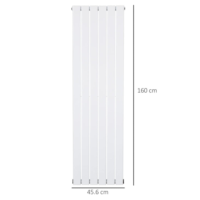 HOMCOM Panel Radiator 820-315V00WT 45.6 (W) x 8.3 (D) x 160 (H) cm