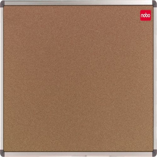 Nobo Classic Cork Notice Board Brown 90 x 60 cm