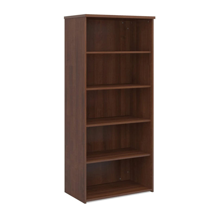 Universal Bookcase with 4 Shelves Wood 800 x 470 x 1790mm Walnut