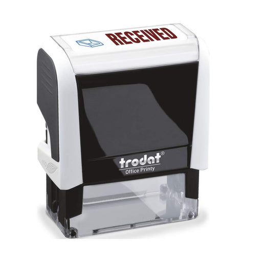 Tordat Printy 4912 Received Self-Inking Stamp 46 x 18mm Blue, Red