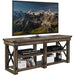 Alphason Rectangular TV Stand with Espresso MDF Top and Espresso Frame 1768196COM 1600 x 480 x 661mm