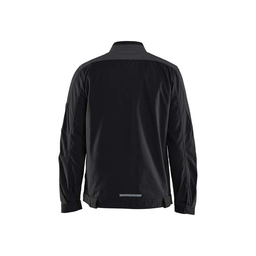 BLÅKLÄDER Jacket 44441832 Cotton, Elastolefin, PL (Polyester) Black, Dark Grey Size 5XL