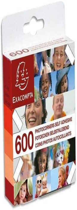 Exacompta Adhesive Strips 9 x 9 x 2.5 cm Crystal Pack10