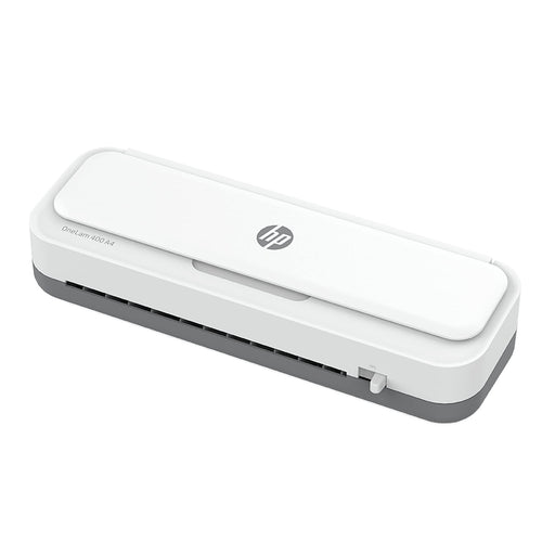 HP OneLam 400 38 x 12.3 x 8.1 cm A4 Laminator 400 mm/min. 125 Microns 2 min warm-up period