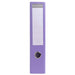 Exacompta PremTouch Lever Arch File A4 70 mm Purple 2 ring 53757E Cardboard, PVC (Polyvinyl Chloride) Portrait Pack of 10