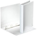 Esselte Presentation Binder PP A4 4-D Ring 25mm White (Pack 10) - 49702