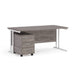 Dams International Straight Desk with 3 Drawer Pedestal SBWH316GO 1,600 x 800 x 725 mm