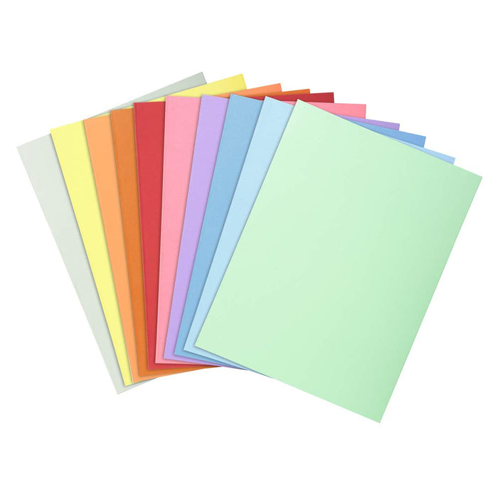 Exacompta Multipart File A4 Assorted Carton 210 gsm Pack of 100