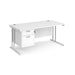 Dams International Desk MC16P2WHWH 1,600 x 800 x 725 mm